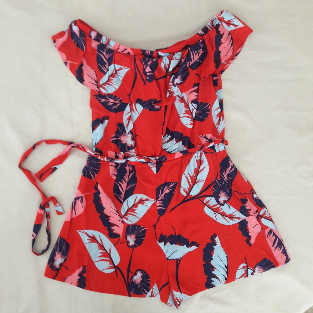 Express Women's Floral Romper